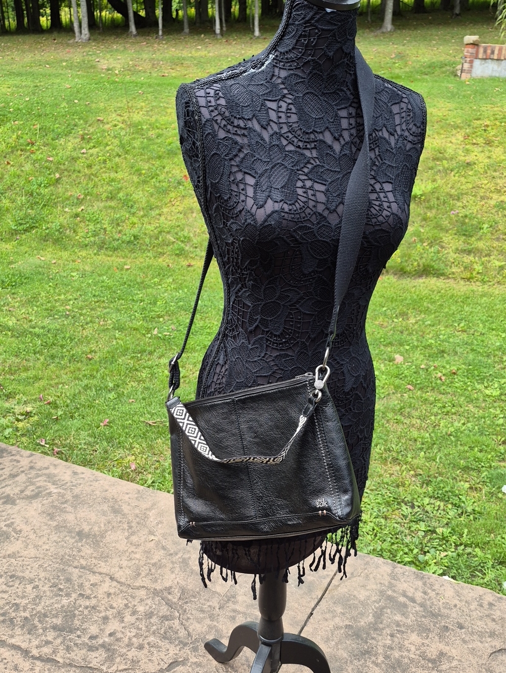 The Sak.Camila.Leather Crossbody/Shoulder Bag